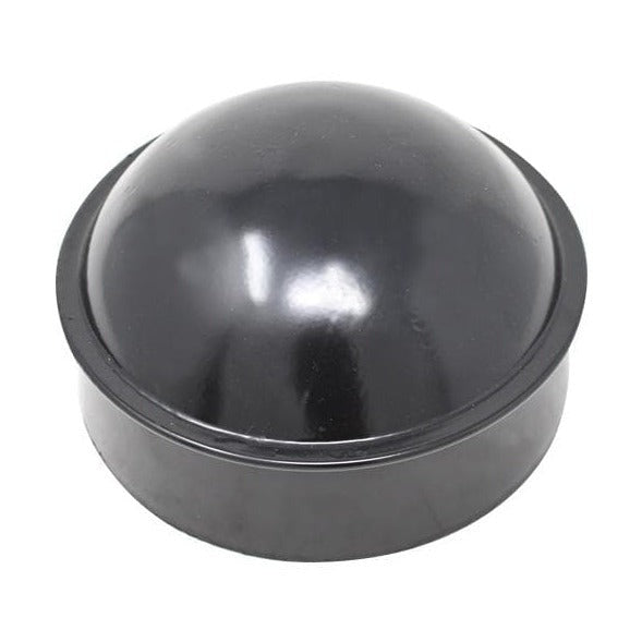 Black Coated Dome Top Post Cap - FenceSupplyCo.com