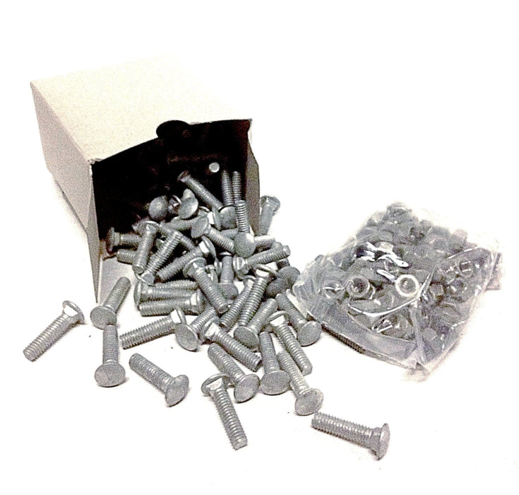 Carriage Bolts And Nuts (1-1/4" to 3-1/2") - FenceSupplyCo.com