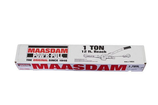Maasdam 1 Ton x 12 Ft, Pow'R Pull Come-A-Long FTPPIT - FenceSupplyCo.com