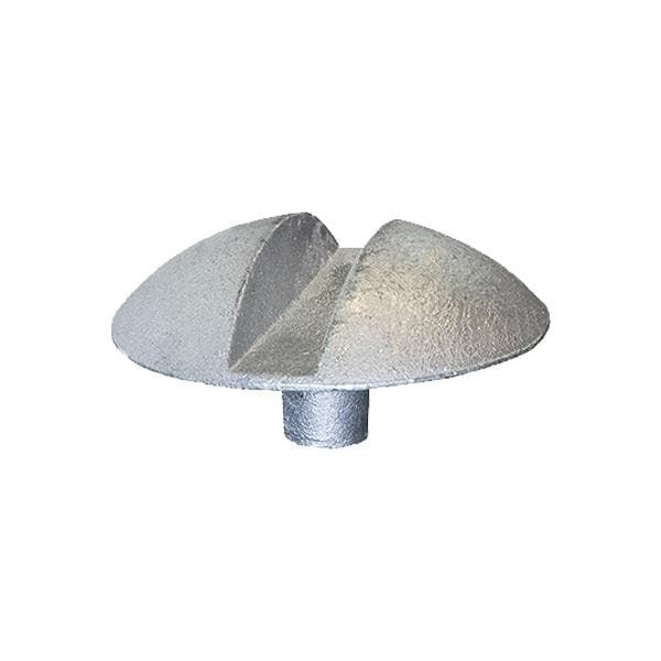 Gate Center Stop Malleable - Mushroom Style - FenceSupplyCo.com