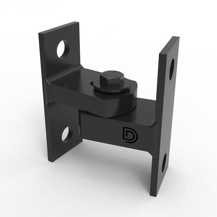 *NEW* SHUT IT CI3750B Baby Bad Ass Powder Coated Bolt-On Hinge - FenceSupplyCo.com