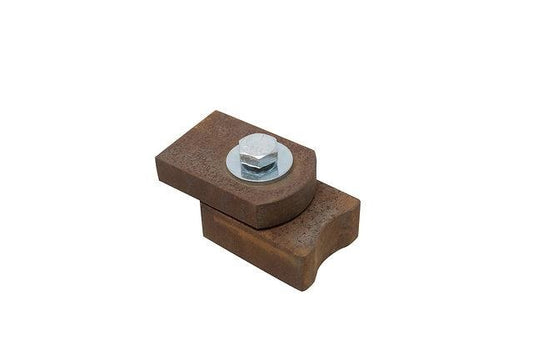 SHUT IT CI3620 Rusted Baby BadAss Hinge - FenceSupplyCo.com