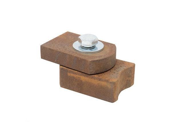 SHUT IT CI3620 Rusted Baby BadAss Hinge - FenceSupplyCo.com