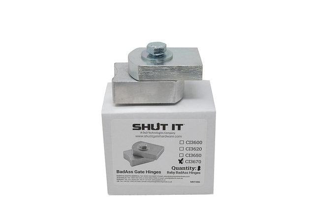 SHUT IT CI3670 Combination Baby BadAss Hinge - FenceSupplyCo.com
