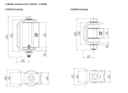 *NEW* SHUT IT CI3850R BadAss Self-Closing Hinge Kit for Round Posts - FenceSupplyCo.com