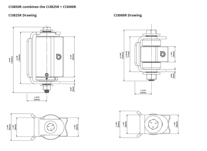 *NEW* SHUT IT CI3850R BadAss Self-Closing Hinge Kit for Round Posts - FenceSupplyCo.com