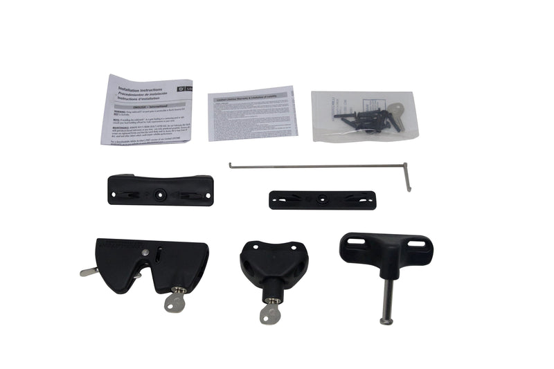 D&D LokkLatch Series 2 With Easy Access Kit - LLAAB - FenceSupplyCo.com