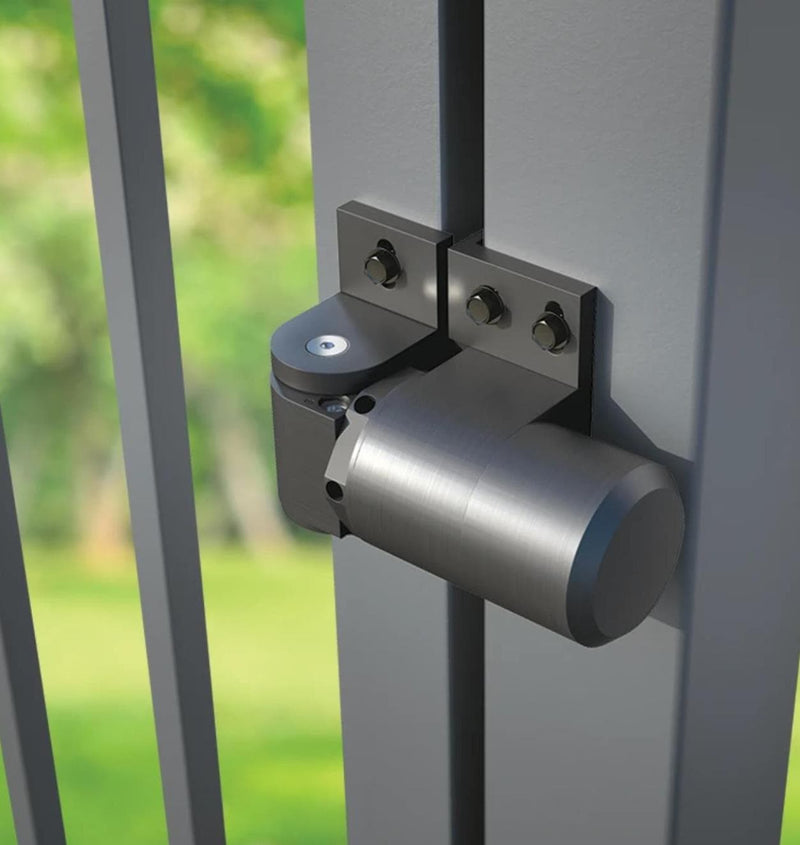 D&D SureClose ReadyFit Heavy Duty Hinge/Closer - Steel Brackets 74108315 - FenceSupplyCo.com