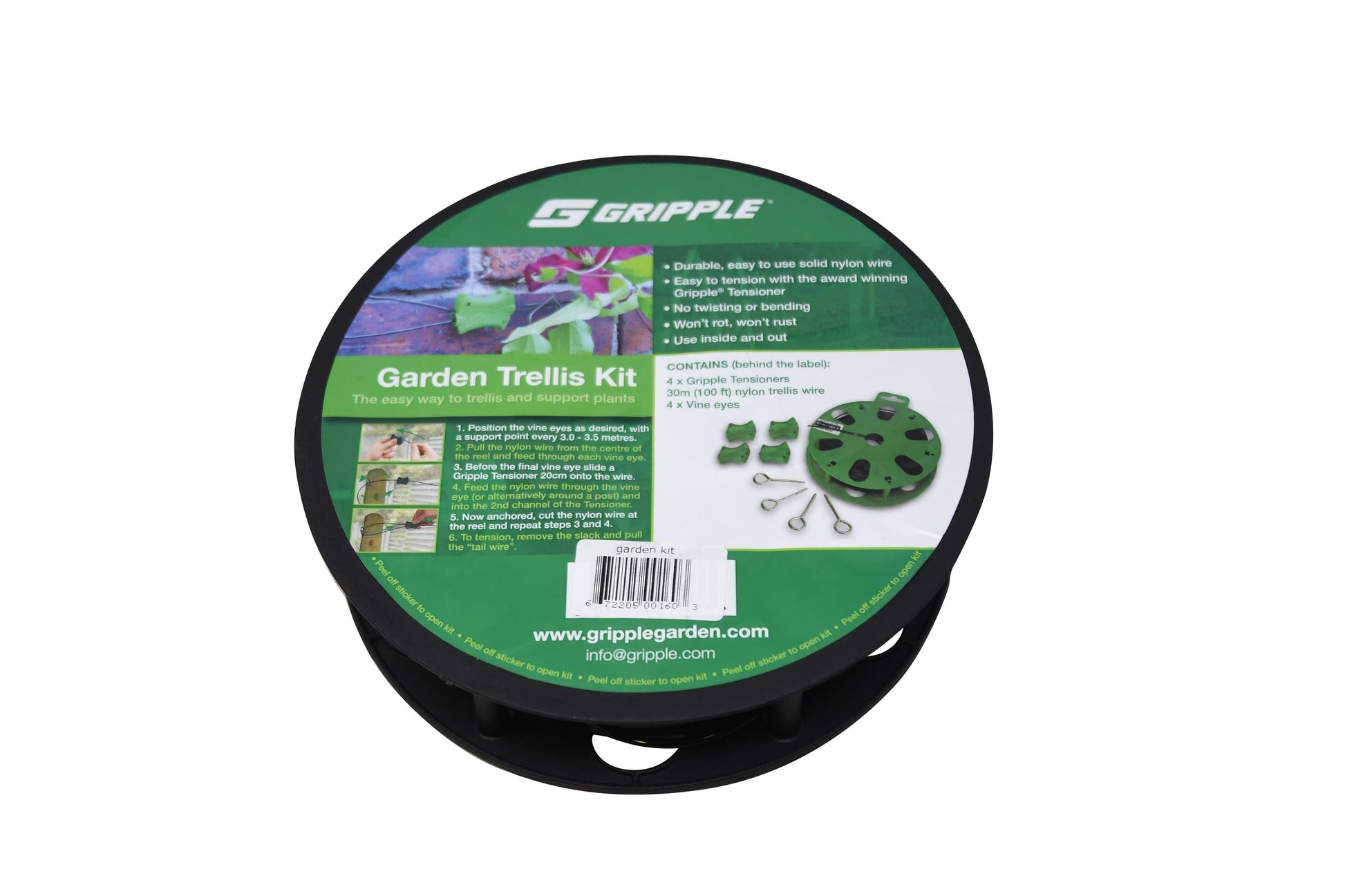 Gripple Garden Trellis Kit, 100FT - FenceSupplyCo.com