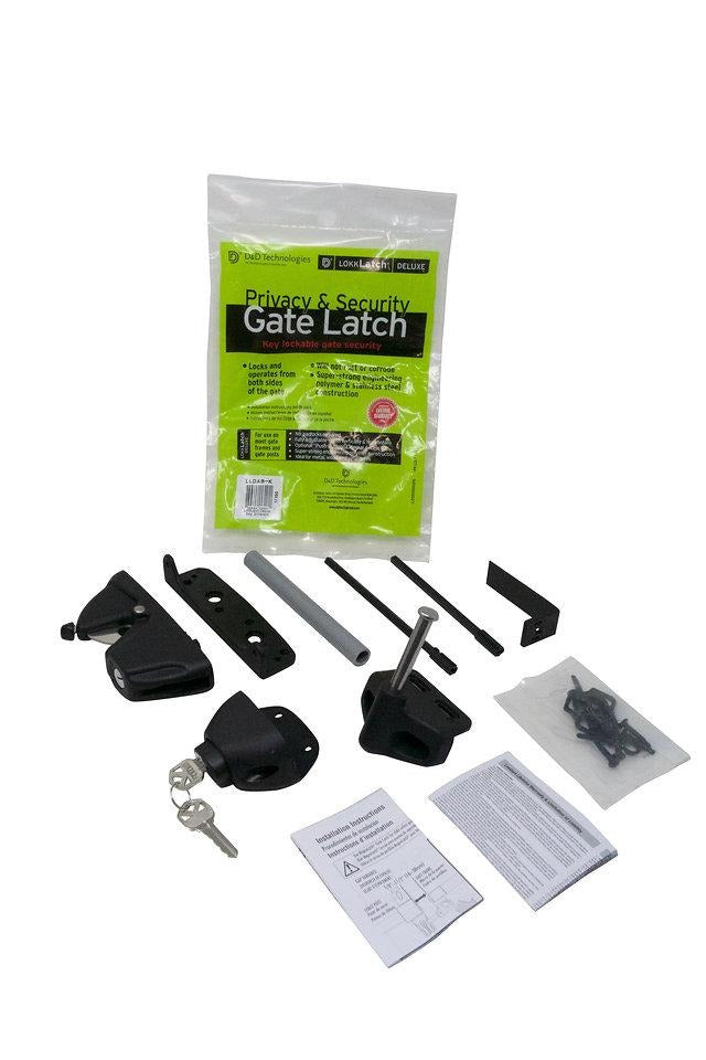 D&D LokkLatch Deluxe Kit LLDAB-K - FenceSupplyCo.com