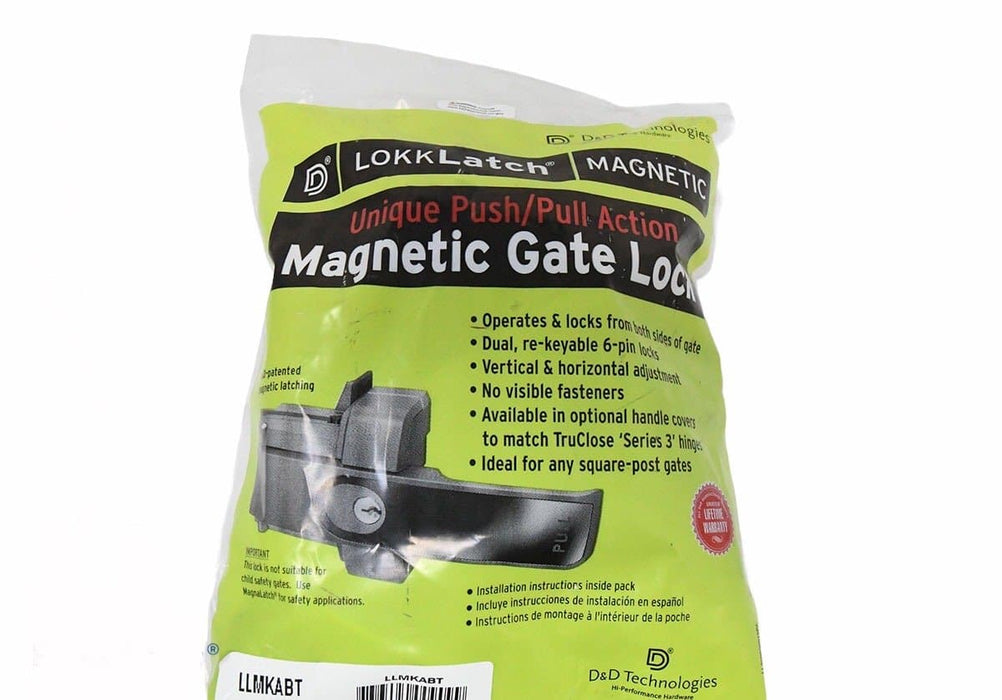 D&D LokkLatch Magnetic - LLMKABT - FenceSupplyCo.com