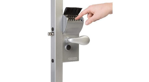 Locinox Vinci - Free Exit Mechanical Code Gate Lock - FenceSupplyCo.com