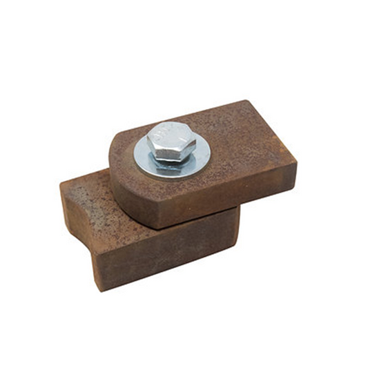 SHUT IT CI3620 Rusted Baby BadAss Hinge - FenceSupplyCo.com