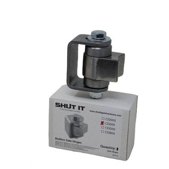 SHUT IT CI3100 Original BadAss Rusted Hinge - FenceSupplyCo.com