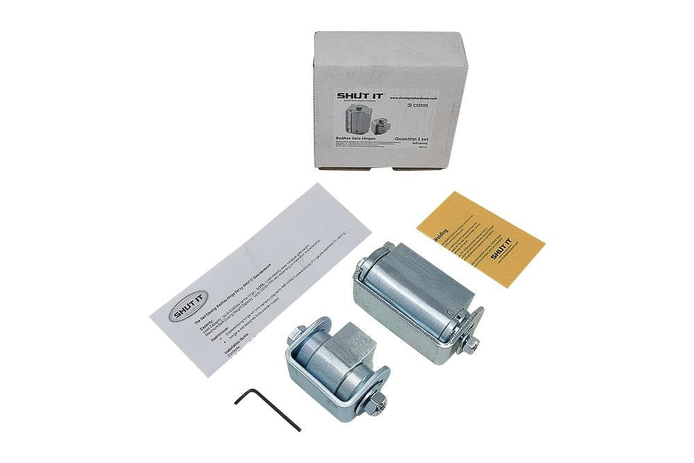 SHUT IT CI3850 BadAss Self-Closing Hinge Kit - FenceSupplyCo.com