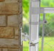 SHUT IT CI2054 8" Round BadAss Bolt-On Hinge - FenceSupplyCo.com