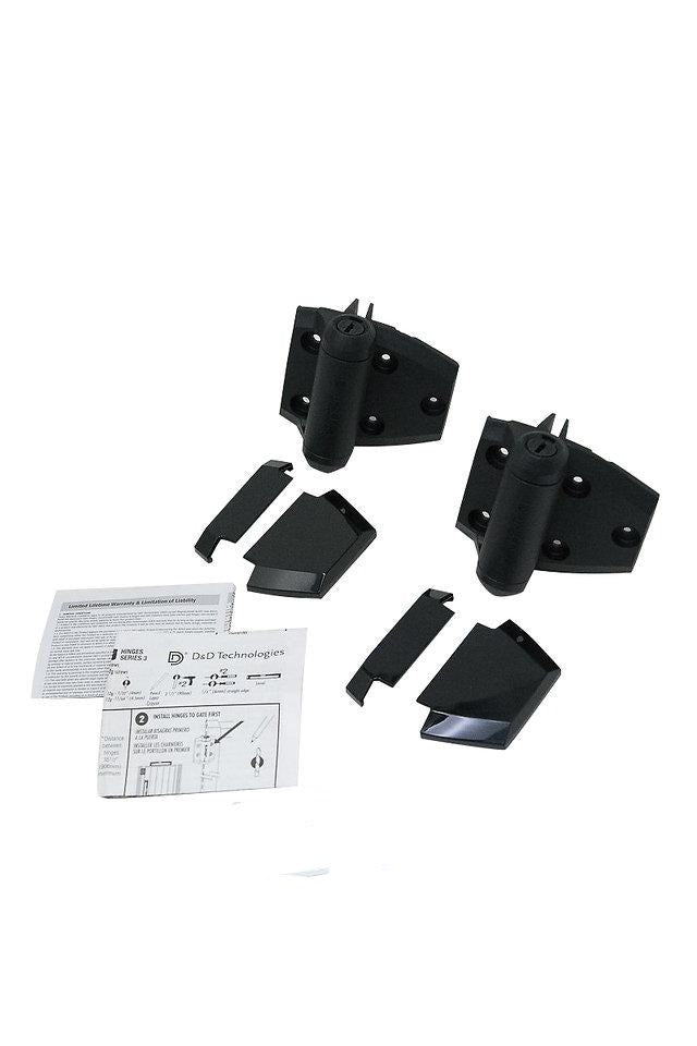 D&D TruClose Hinge - TCA2L2S3BT - FenceSupplyCo.com