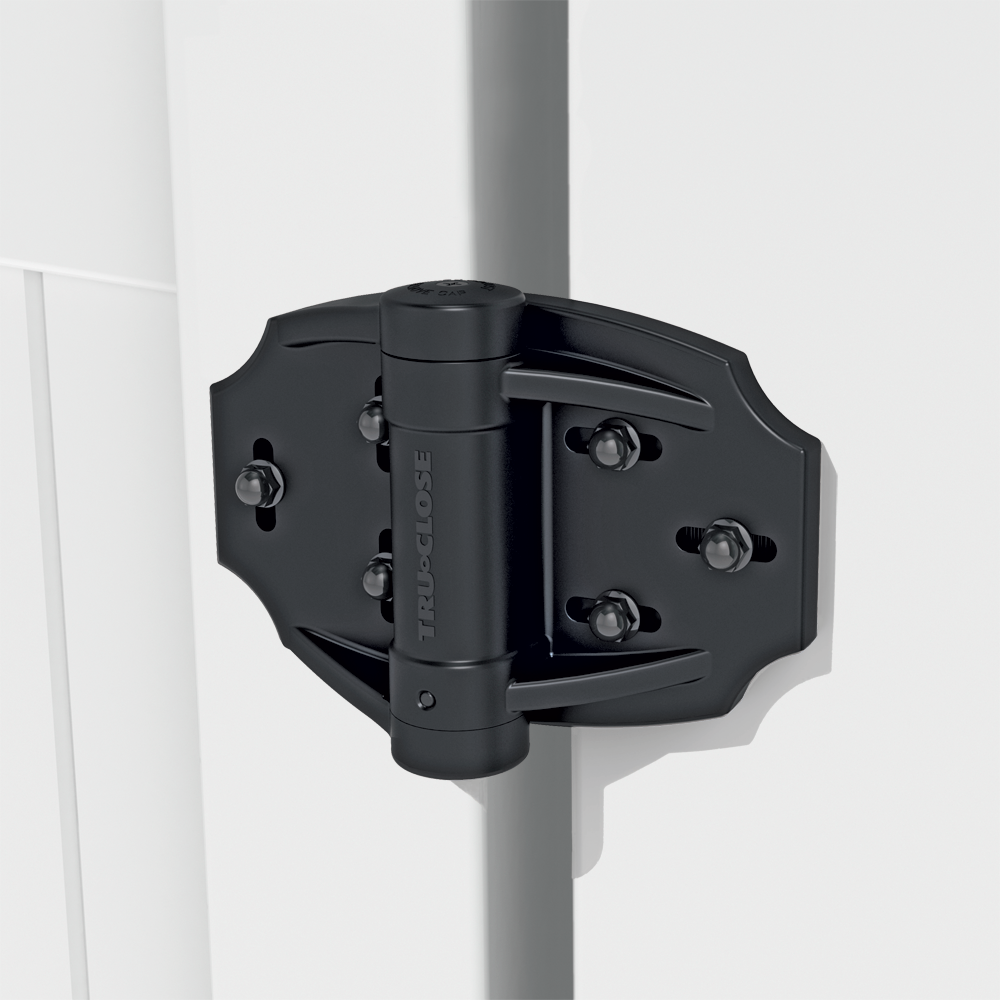 D&D Tru-Close Heavy Duty Multi-Adjust Hinges for Wood & Vinyl Gates - FenceSupplyCo.com