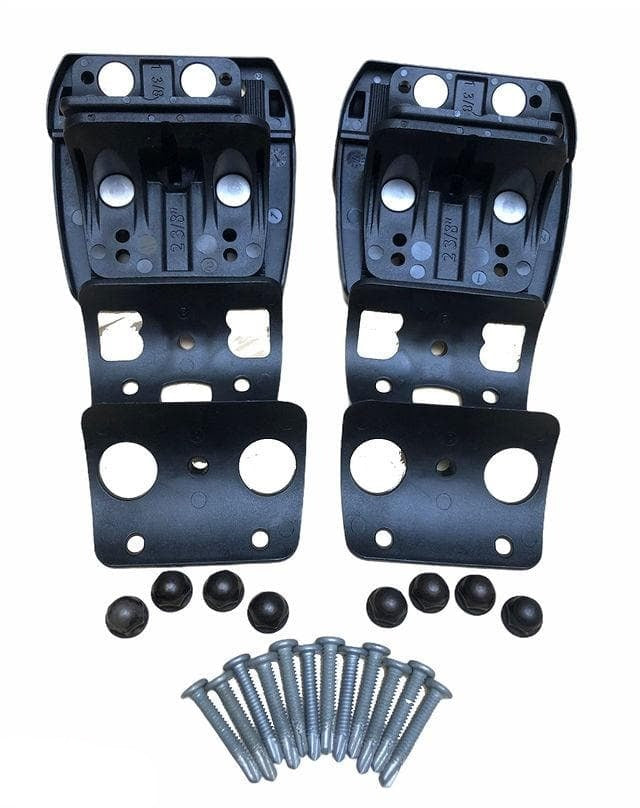 D&D Tru-Close Mini Multi-Adjust Round Hinges- Pair TCAMA2RND - FenceSupplyCo.com