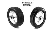 6" Rubber Wheel - FenceSupplyCo.com